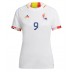 Billige Belgia Romelu Lukaku #9 Bortetrøye Dame VM 2022 Kortermet